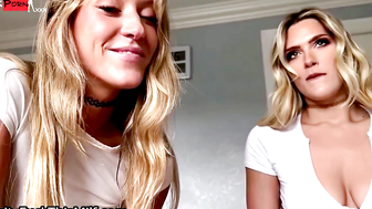 Savvy-Suxx And AddisonVoda Explore Taboo Fantasy In A Threesome