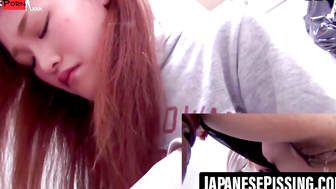 Peek-A-Boo! Naughty Schoolgirls' Toilet Antics Captured on Camera