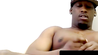 Hair Bear's Solo Jack Off - Smoking & Vein-Filled Dick