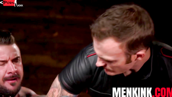 Bound And Tormented - Dominant Top Christian Wilde Fucks Submissive Dolphin Diesch