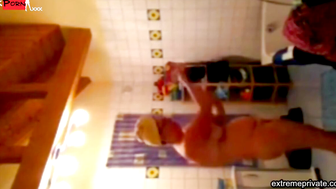 Stepmother's Secret Diary - Stepdaughter Catches Her Stepmom Bathing