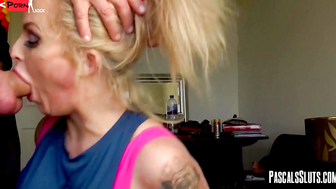 Gym MILF Louise Lee craves to be dominated roughly by daddy Pascal White