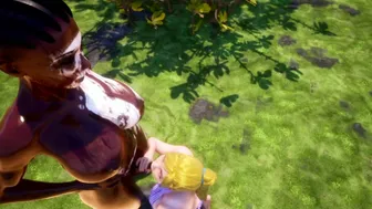 Futa Da Tribe Fucks the Butt of the Blonde Foreigner