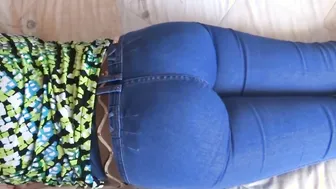 My ex-wife and her sister performance their booty to their friends to