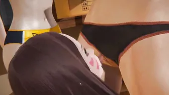 Futa Overwatch - Tracer x Brigitte x DVA - 3D Porn