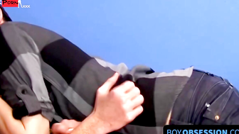 BoyObsession.com - Nerdy gay Timo Garrett's big cock ride after mutual blowjob