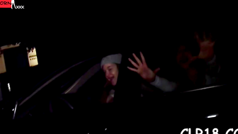 Wild Night Out: Blonde Woman in Car with Friends