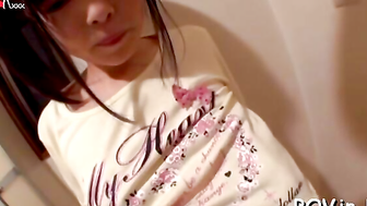 Orgasmic POV scene with asian