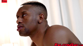 Tutor Marcus Knight cant stop pounding his Ivy League student Vincent OReilly