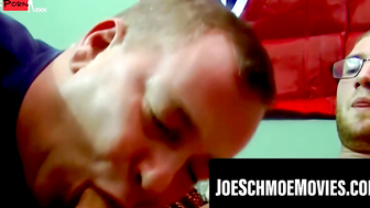Three gays swap sucking and barebacking till eruption
