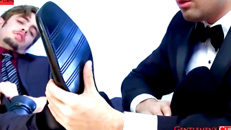 GentlemensCloset: Keith Banks And Clint Finally Gets Their Sheer Worship Grinding In