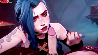 AI COMPILATION JINX & ARCANE CARTOON