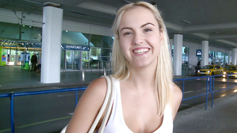 Kristyna the Secretary from Airport