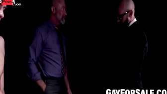 GayForSale.com - Jack Dixon and Lance Charger spitroast Cole Blue