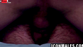 Bearded studs waste no time drilling each other's holes