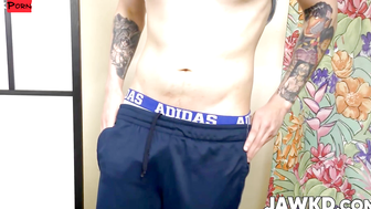 Witness Brock Lee Raynolds as he wanks every inch vigorously