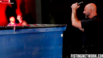 Dominic Pacifico and Drew Sebastian intense fisting