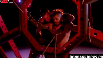 Ricky Sinz cock slapped with rat trap and electro baton