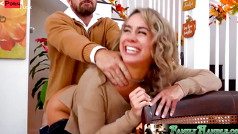 FamilyHandle.com - Redhead Arietta Adams and Cherry Fae get railed in a holiday three