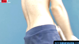 BoyObsession.com - Pierced horny Nicky wanking and dick pumping for cum