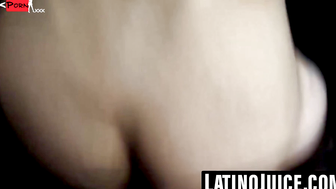 Juande moans from every deep thrust into his wet hole