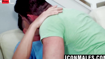 Billy Santoro milks cock with tight asshole grip