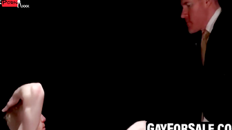 GayForSale.com - Jesse Stone groans as Legrand Wolf bangs his ass