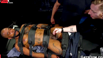 Black Pervert Bound and Punished