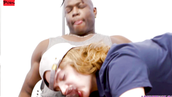 DETENTION SUCKS! Bored students Harrison Feels and Yuna Yule jerk off together!