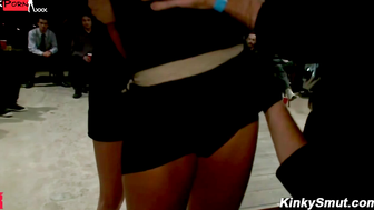 Huge Tits Nika Noire Power Flip Submission and Rough Sex in Public