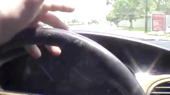 Man is picking up a slut
