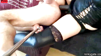 Femdom mistress Alexa pounding my ass