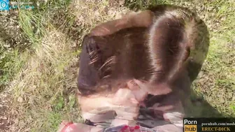 She showed her face Real sex into the forest pov