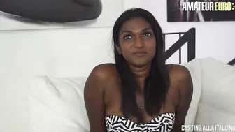 CastingAllaItaliana - Saritha Olivieri Takes It into Threeway