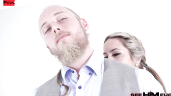 Blue-Eyed Charmer c Pile-Drives Misty Meaner’s Pussy!