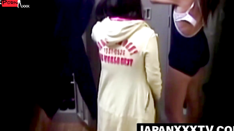 Voyeur cam waits patient to capture Japanese sweet tits