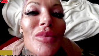 Bearded Man Fucks Blonde MILF in Turtleneck