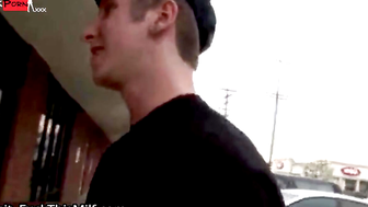 barely legal Blonde Guy Gets Fucked Outside and on the Couch