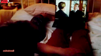 Amateur couple simultaneous orgasm while watching movie 16