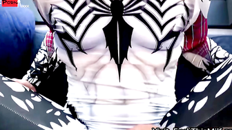 Anti-Venom, Deep Sucking and Sensual Fucking - Cosplay