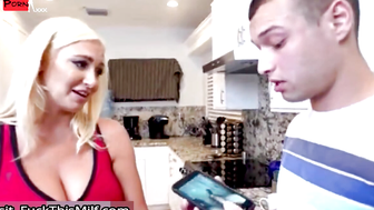 Blonde Step-Aunt Is Obsessed with Big Cocks - Kate Dee 14