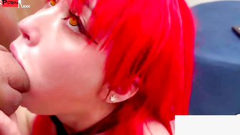 Makima wants to be dominated. Makes him cum 2 times - (Cosplay, Sloppy blowjob, Cowgi 12