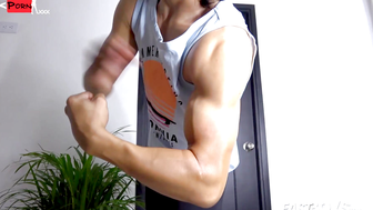 Hot Latino Teen Boy with perfect abs and muscles