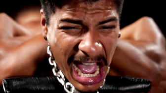 OUCH! Apollo Fates gets PUNCH-FUCKED and flogged until his ass wrecked!