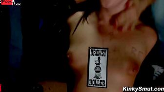 Public Disgrace Punk Show Orgy Gangbang Anal Fucking Spanking Humiliation Rough Sex