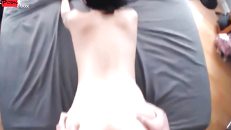 Young Amateur Girlfriend Showing off Big Tits and Enjoying Dick POV creampie