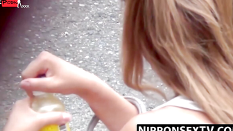 Cam enlarges to catch these babes baring nubs and boobs