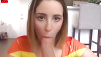 Amateur teen face spunked - PureSexMatchcom cumshot