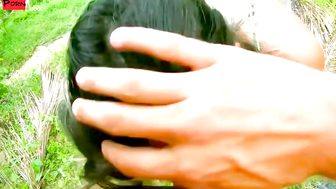 JUNGLE BLOWJOB POV - HORNY LATINA OUTDOOR SEDUCTION PART 1 blowjob