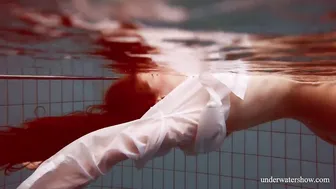 Swimming pool goddess Russian sexy Lola